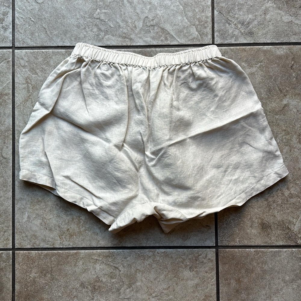 Deiji Studios Womens Linen Set Oatmeal M/L - Picture 8 of 12
